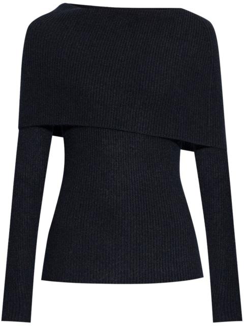 FABIANA FILIPPI off-shoulder ribbed sweater