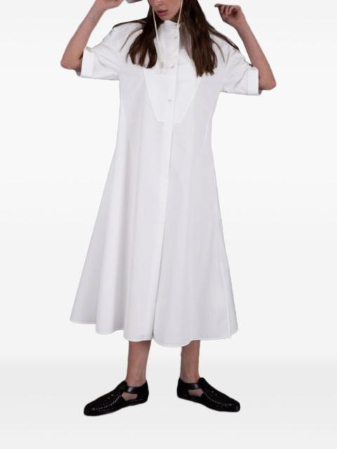 Jil Sander cotton midi shirt dress