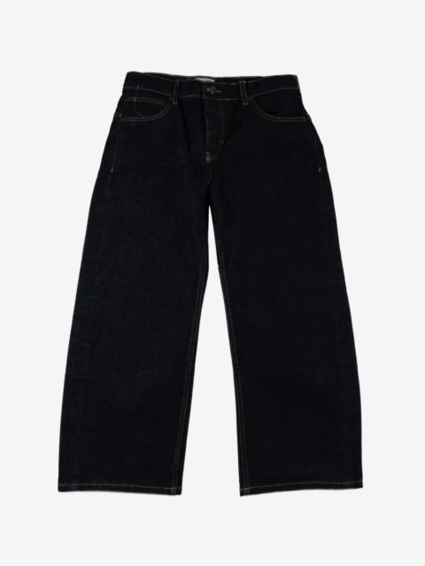 FREE PEOPLE button-fastening boyfriend jeans