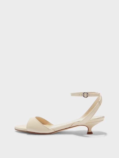 Aeyde Zelia Kitten-Heel Sandals
