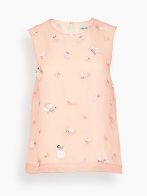 SIMKHAI Celia Top in Bubblegum