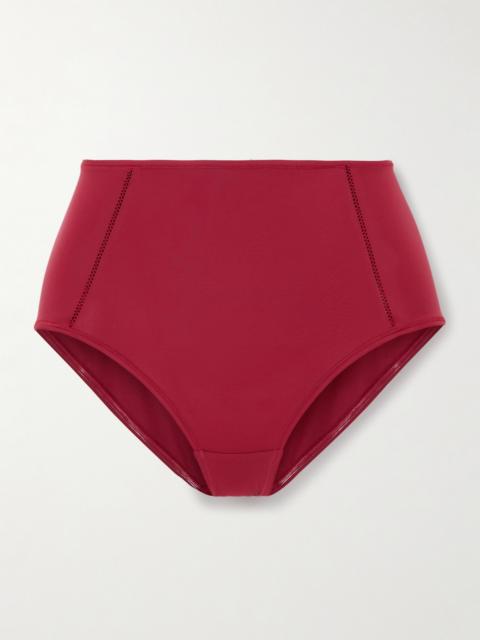 ERES Les Essentiels Brina Soyeuse Picot-trimmed Stretch-jersey Briefs