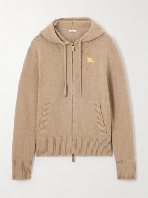 Burberry Cashmere And Wool-blend Hoodie