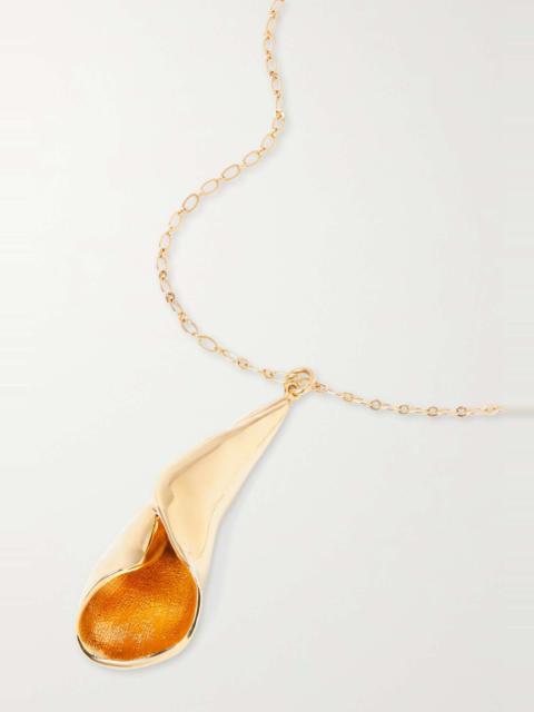 Chloé Blooma gold-tone necklace