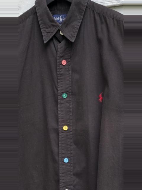 Ralph Lauren Vintage Polo Ralph Lauren Multicoloured Button L/S
