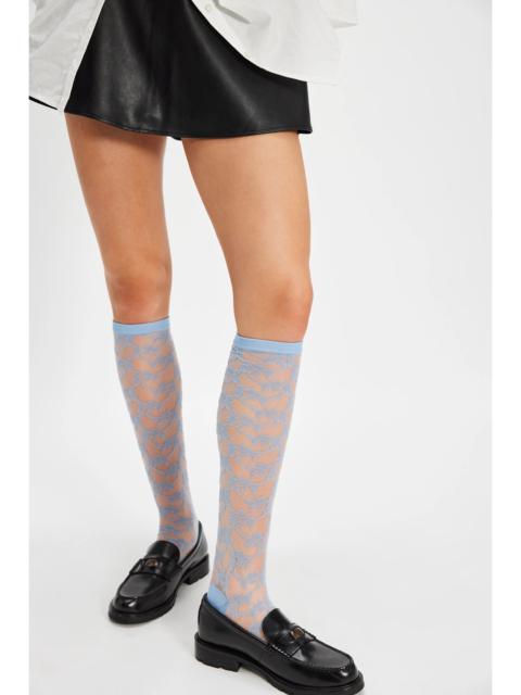 FREE PEOPLE Amour Lace Knee High Socks