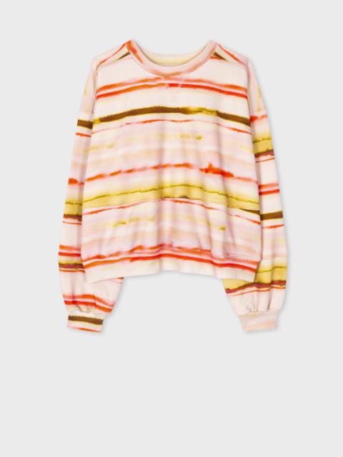 Paul Smith Orange 'Sunray' Sweatshirt