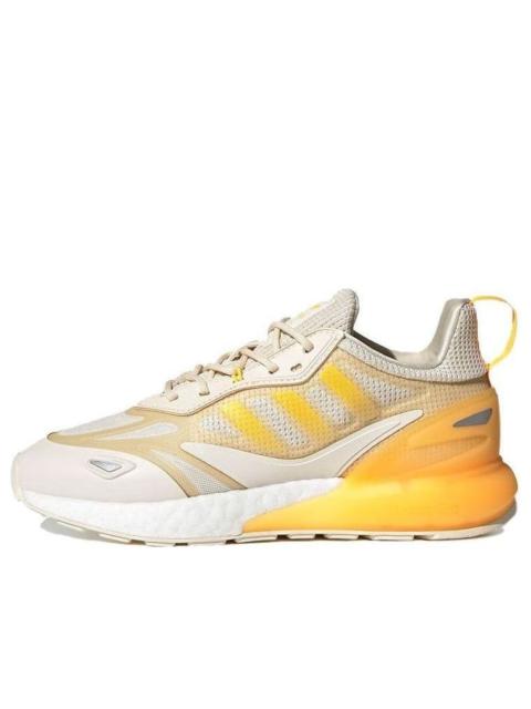 adidas (WMNS) adidas originals ZX 2K Boost 2.0 'Wonder White Orange Tint' GZ7823
