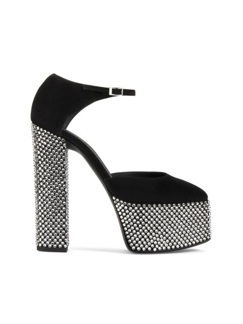 Giuseppe Zanotti crystal-embellished platform sandals