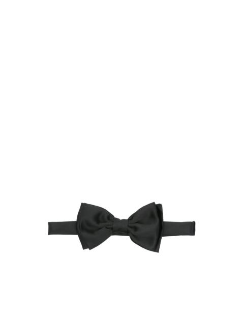 LARDINI satin bow tie