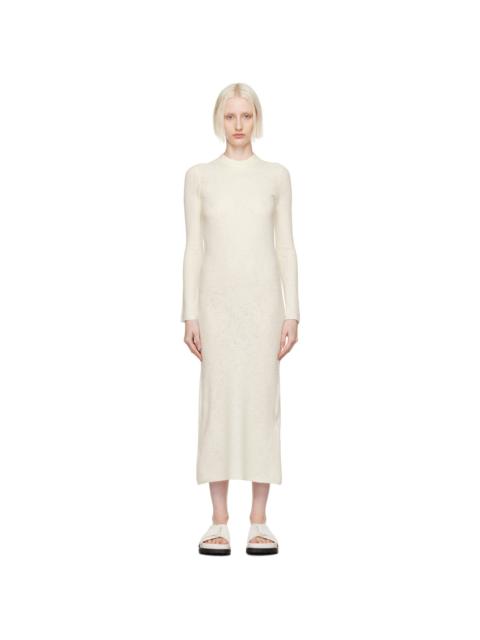 Jil Sander Off-White Layered Maxi Dress