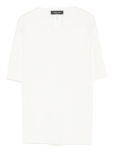 FABIANA FILIPPI wool blend knitted top