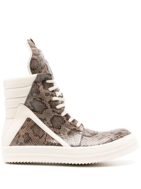 Rick Owens Geobasket sneakers