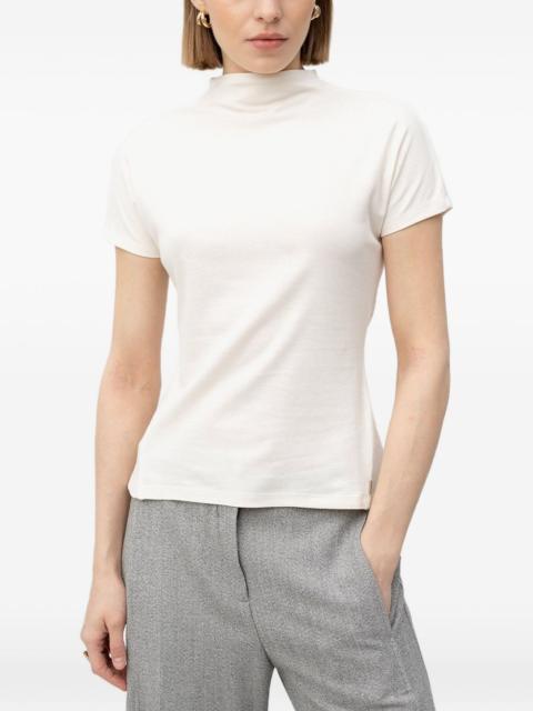 BOSS mock-neck T-shirt