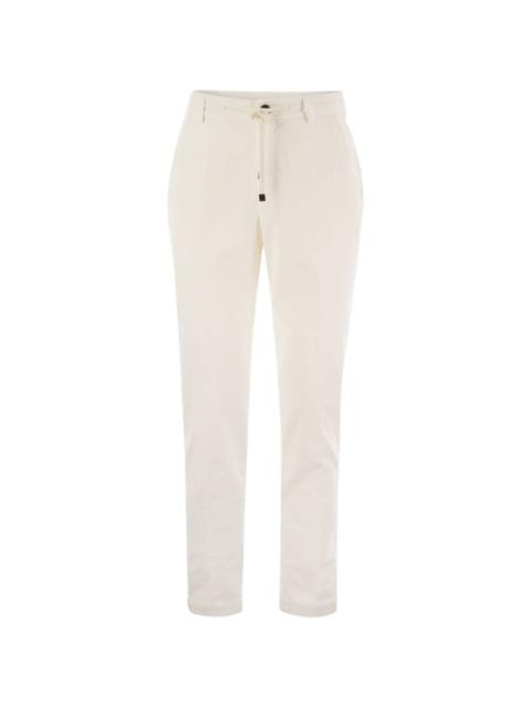 PESERICO white trousers