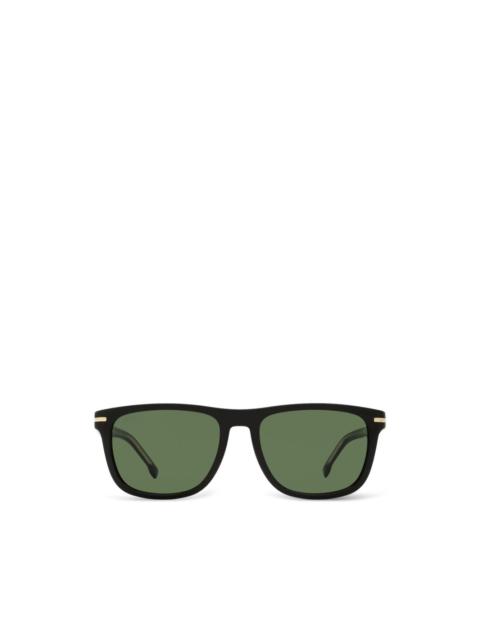 BOSS 1626/S rectangular-frame sunglasses