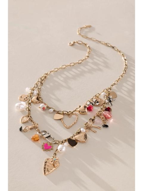 FREE PEOPLE Maxamillion Charm Necklace