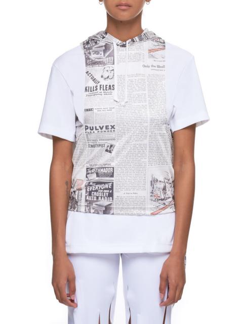 Comme Des Garçons Newspaper Top