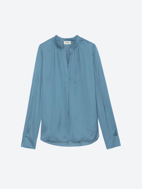Zadig & Voltaire Tink Satin Blouse