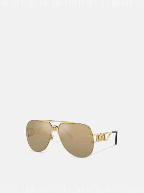VERSACE Medusa '95 Pilot Sunglasses