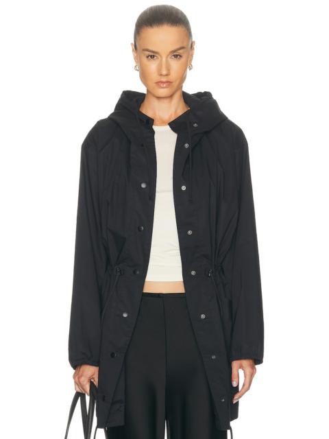 SKIMS Swiss Cotton Sateen Anorak Jacket
