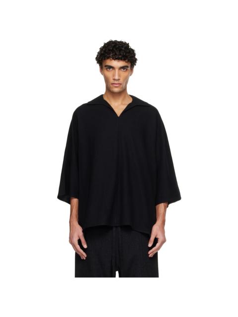 Fear of God Black Virgin Wool Polo