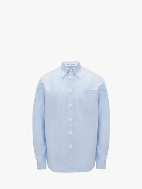 JW Anderson BUNNY BUTTON SHIRT