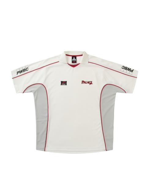 PALACE PALACE GOLF MESH POLO WHITE