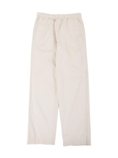 MARGARET HOWELL MHL Wide Leg Jogger Workwear Cotton Twill Off White