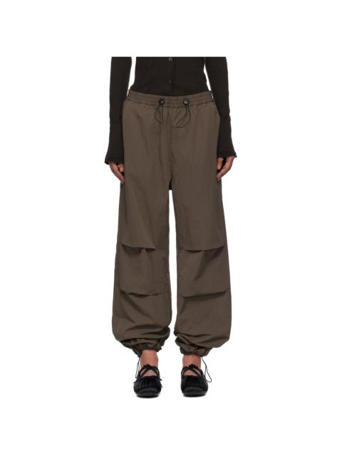 CECILIE BAHNSEN Brown Brooks Trousers