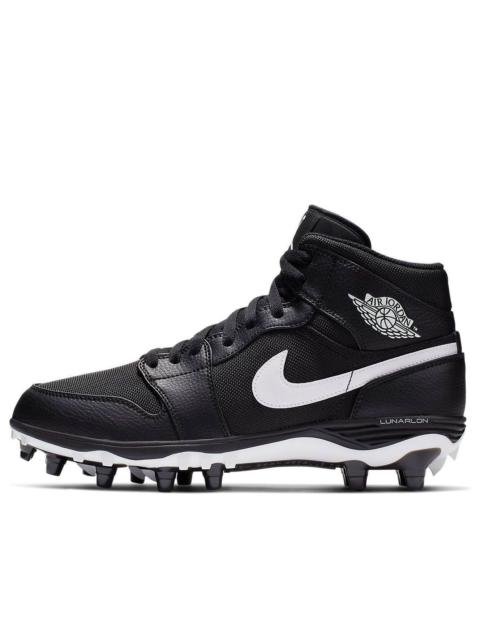 Jordan Air Jordan 1 Mid TD Cleat 'Black' AR5604-001