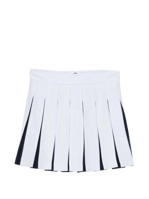 VIVETTA Vivetta Textured Pleated Mini Skirt