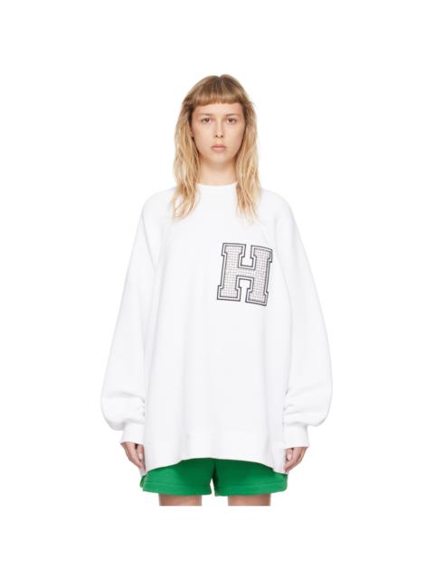 HALFBOY®️ White Patch Sweatshirt