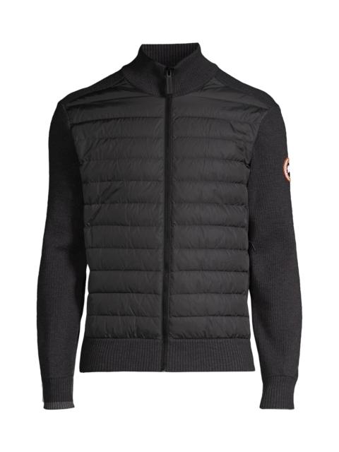 Canada Goose Men's HyBridge Knit Jacket - Noir