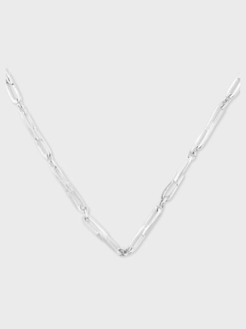 Paul Smith 'Frank' Silver Choker Necklace