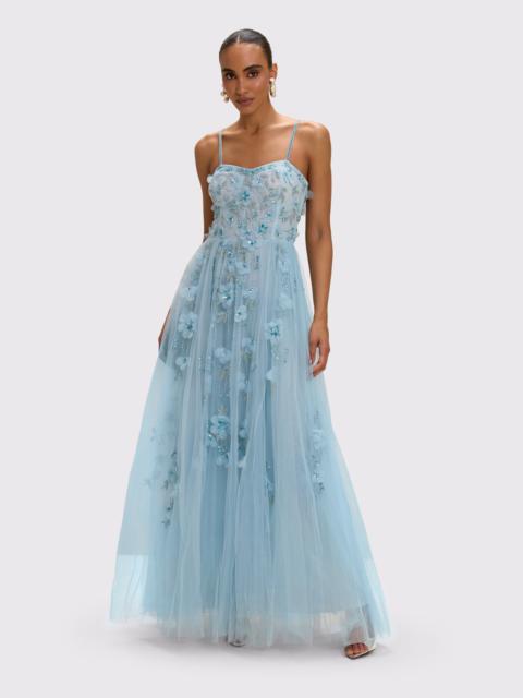 PatBO CRYSTAL MOONLIGHT GOWN