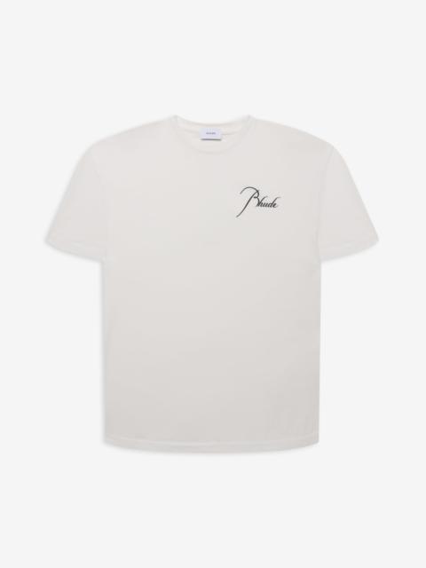 Rhude RH AUTOGRAPH TEE