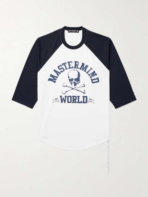 MASTERMIND WORLD Logo-Print Jersey T-Shirt