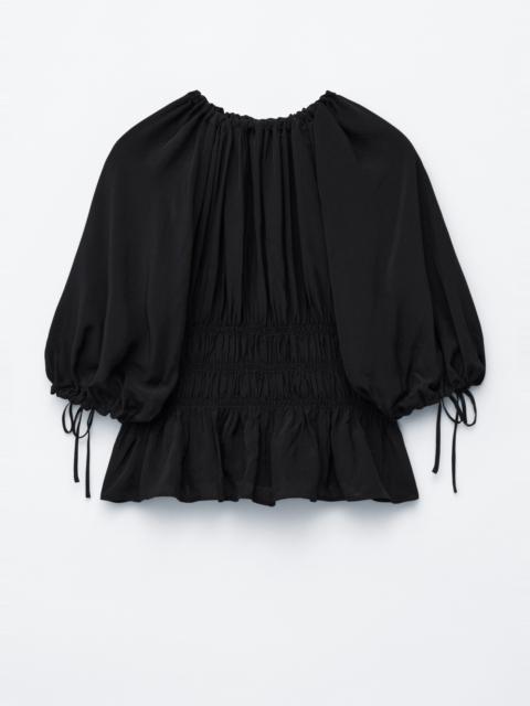 & Other Stories Smocked Blouse