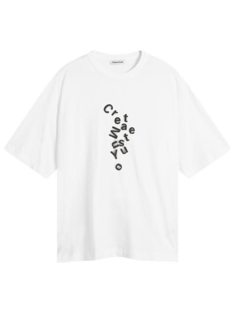 YMC YMC Jumbled Logo Print Triple T Shirt