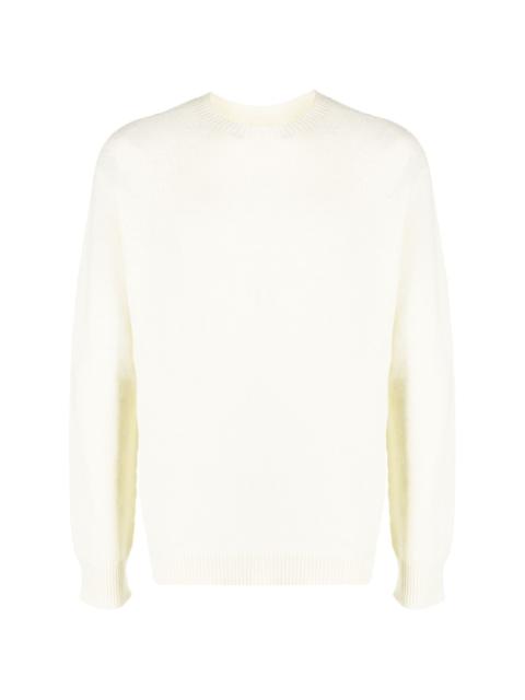 round-neck cashmere jumper