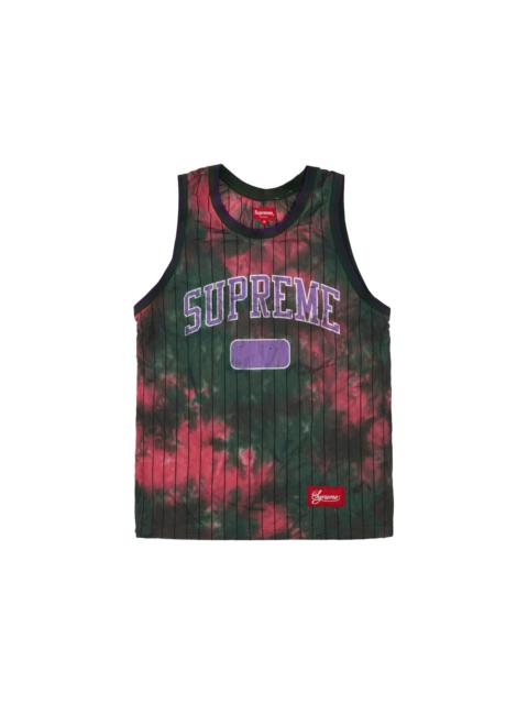 Supreme Supreme Dyed Basketball Jersey Green