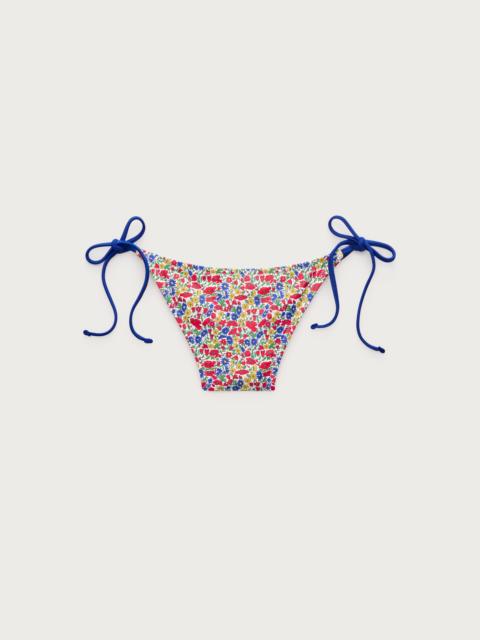 J.CREW Hipster string bikini bottom in Liberty® floral fabric