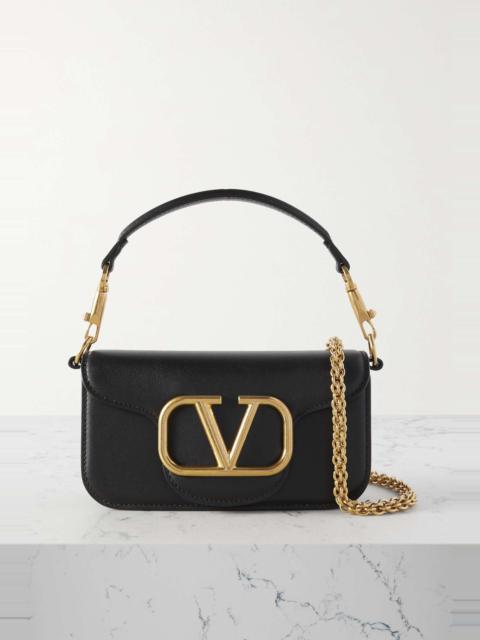 Valentino VALENTINO GARAVANI LOCÒ SMALL SHOULDER BAG IN CALFSKIN