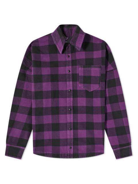 Palm Angels Palm Angels Check Logo Overshirt