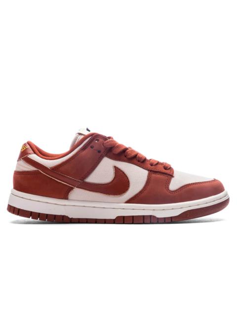 Nike WOMEN'S DUNK LOW LX NBHD - LIGHT OREWOOD BROWN/RUGGED ORANGE/SUNDIAL