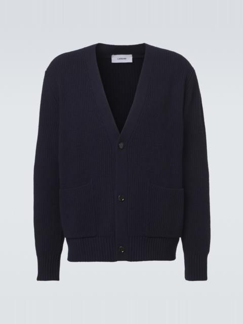 LARDINI Wool and cashmere cardigan