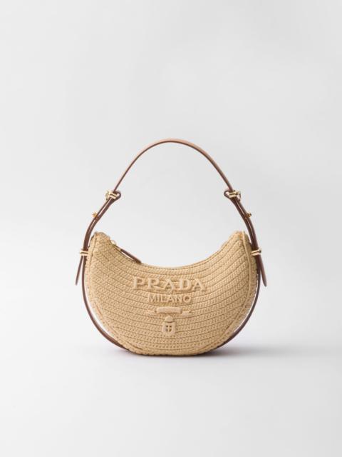 Prada Prada Arqué woven fabric shoulder bag