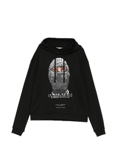 ih nom uh nit graphic-print hoodie