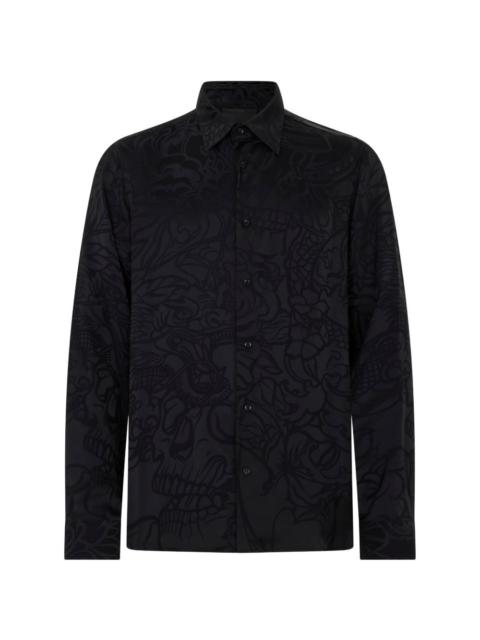 PHILIPP PLEIN patterned shirt